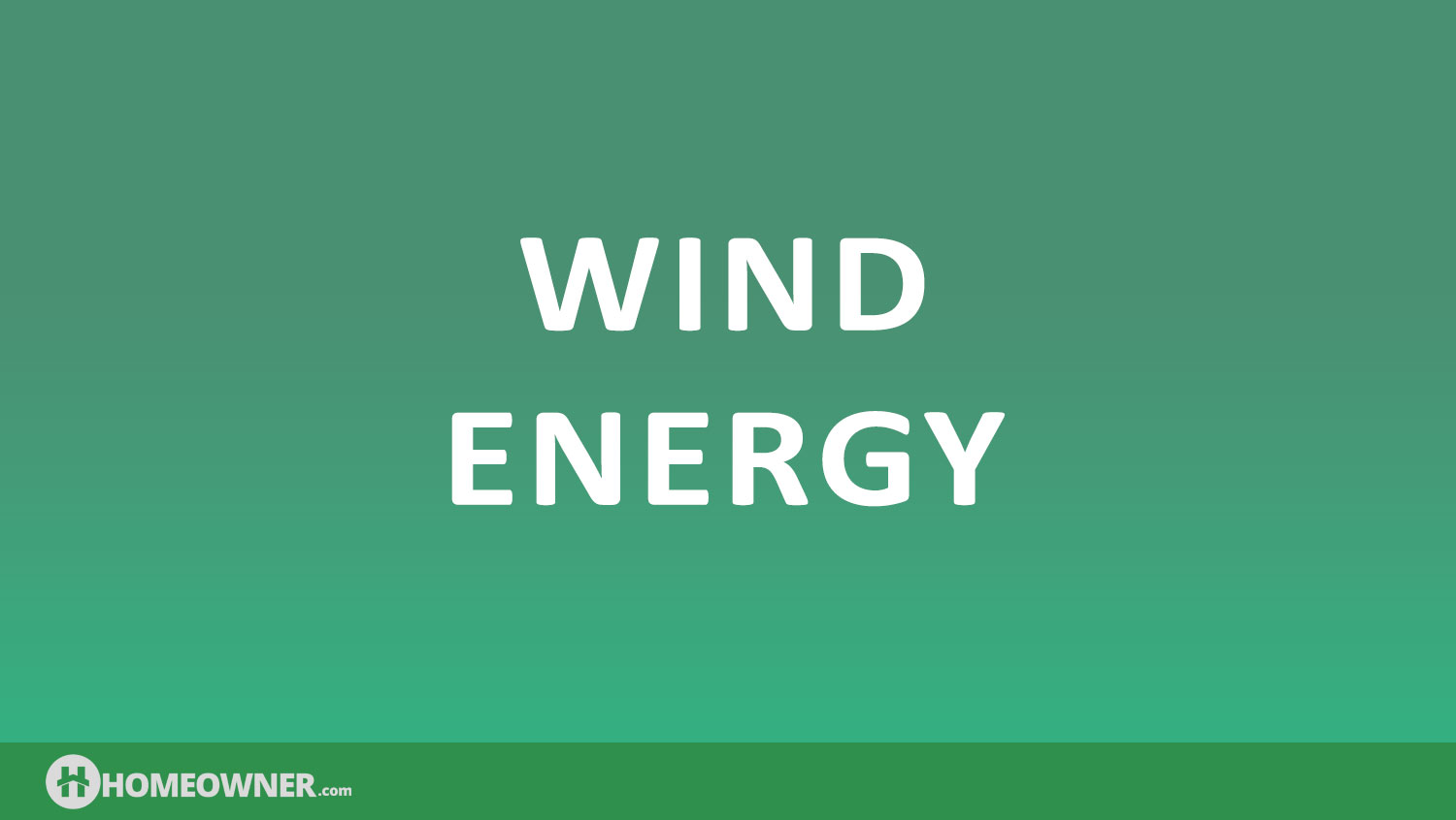 Wind Energy
