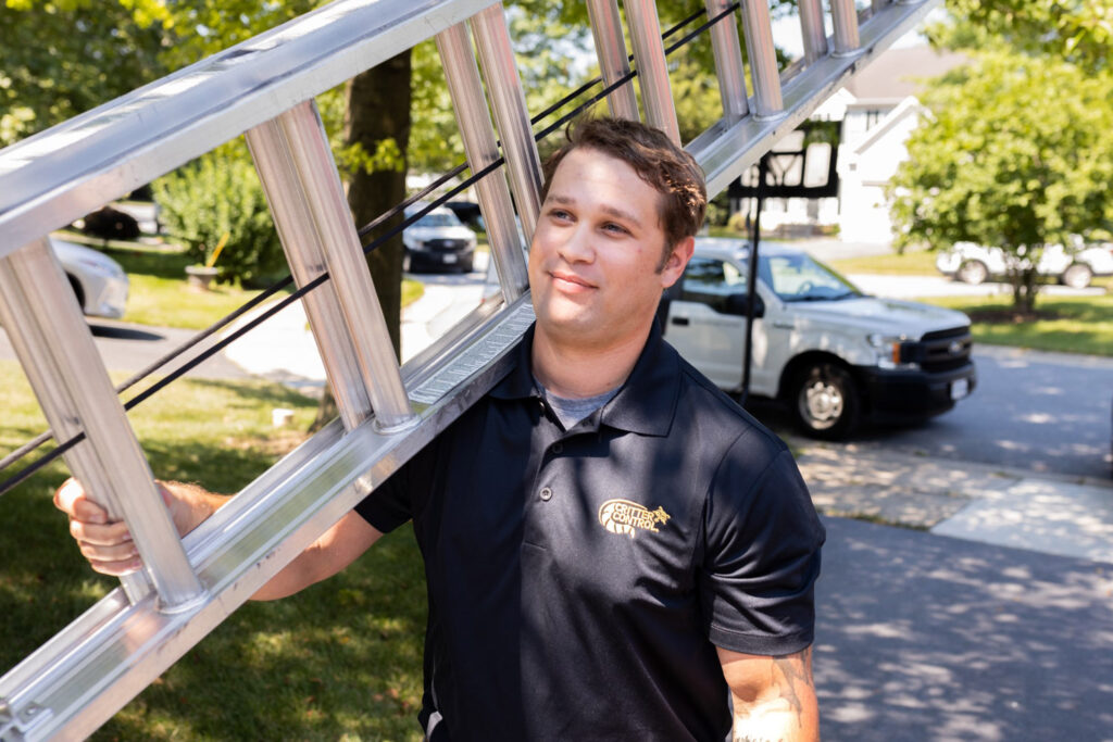 photo of a Critter Control technician