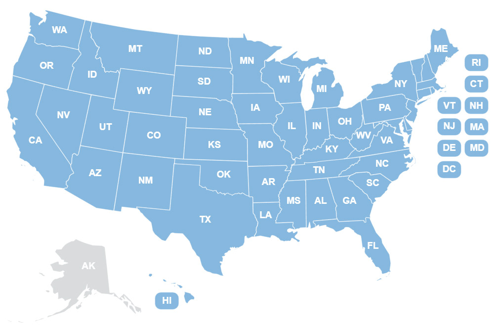 map of Orkin locations