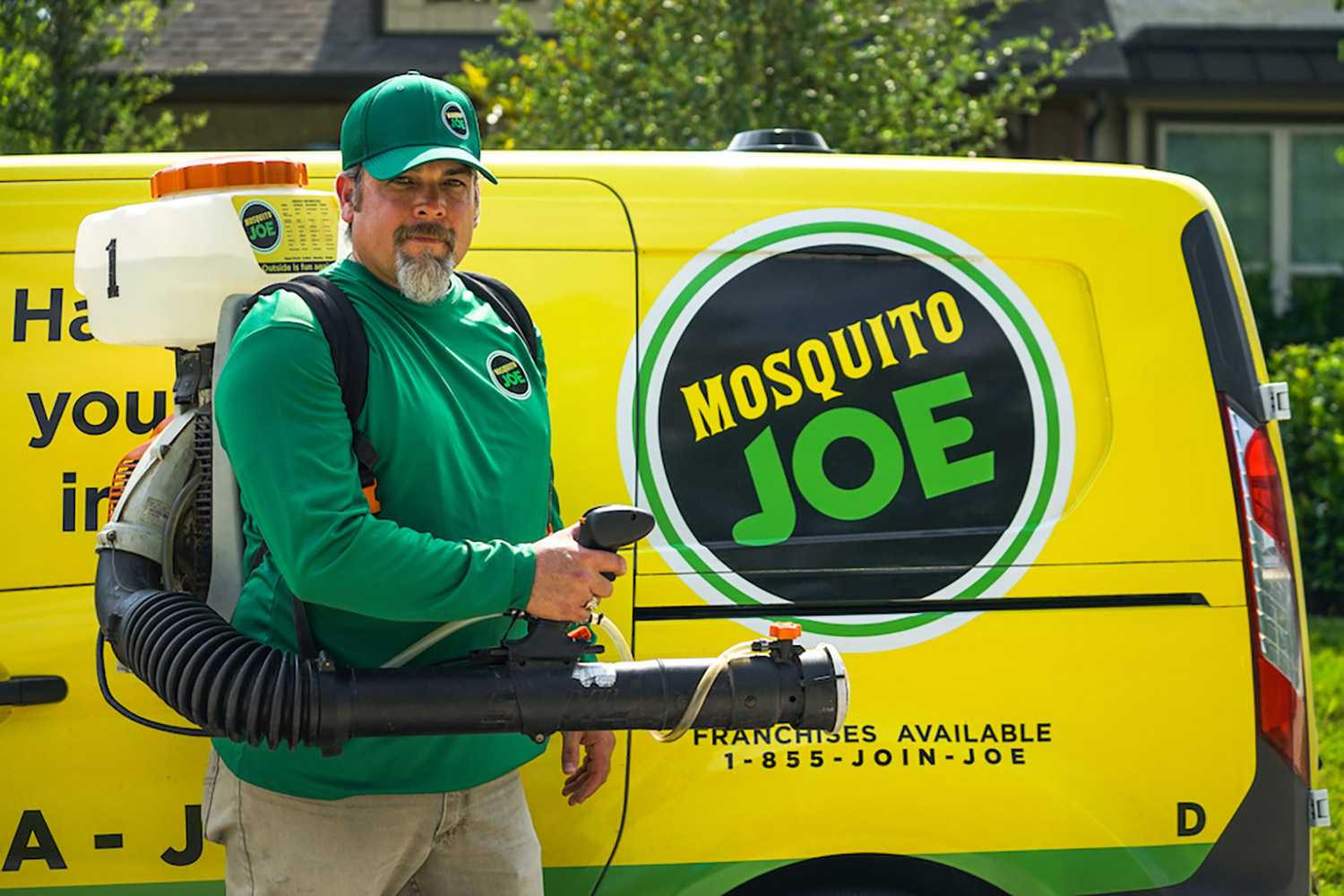 photo of Mosquito Joe technician