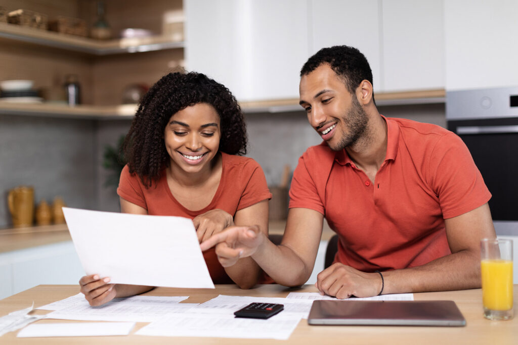 photo of a couple budgeting together with Monarch Money