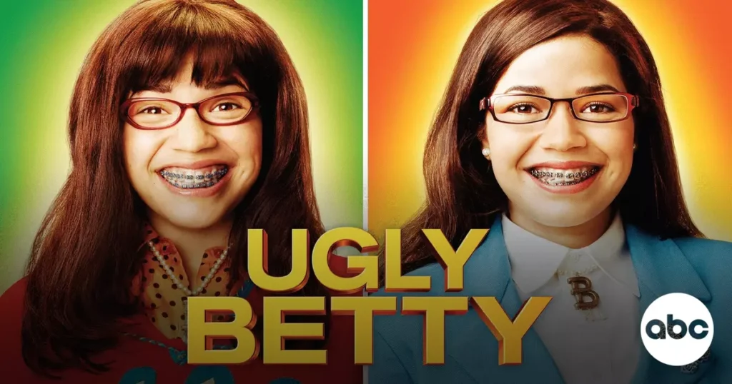 Ugly Betty TV show poster, streaming on Hulu
