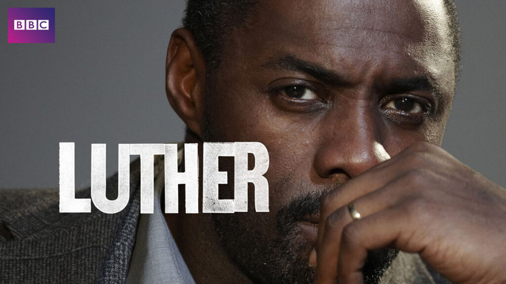 promotion image of the British TV show Luther