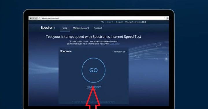 Spectrum Speedtest