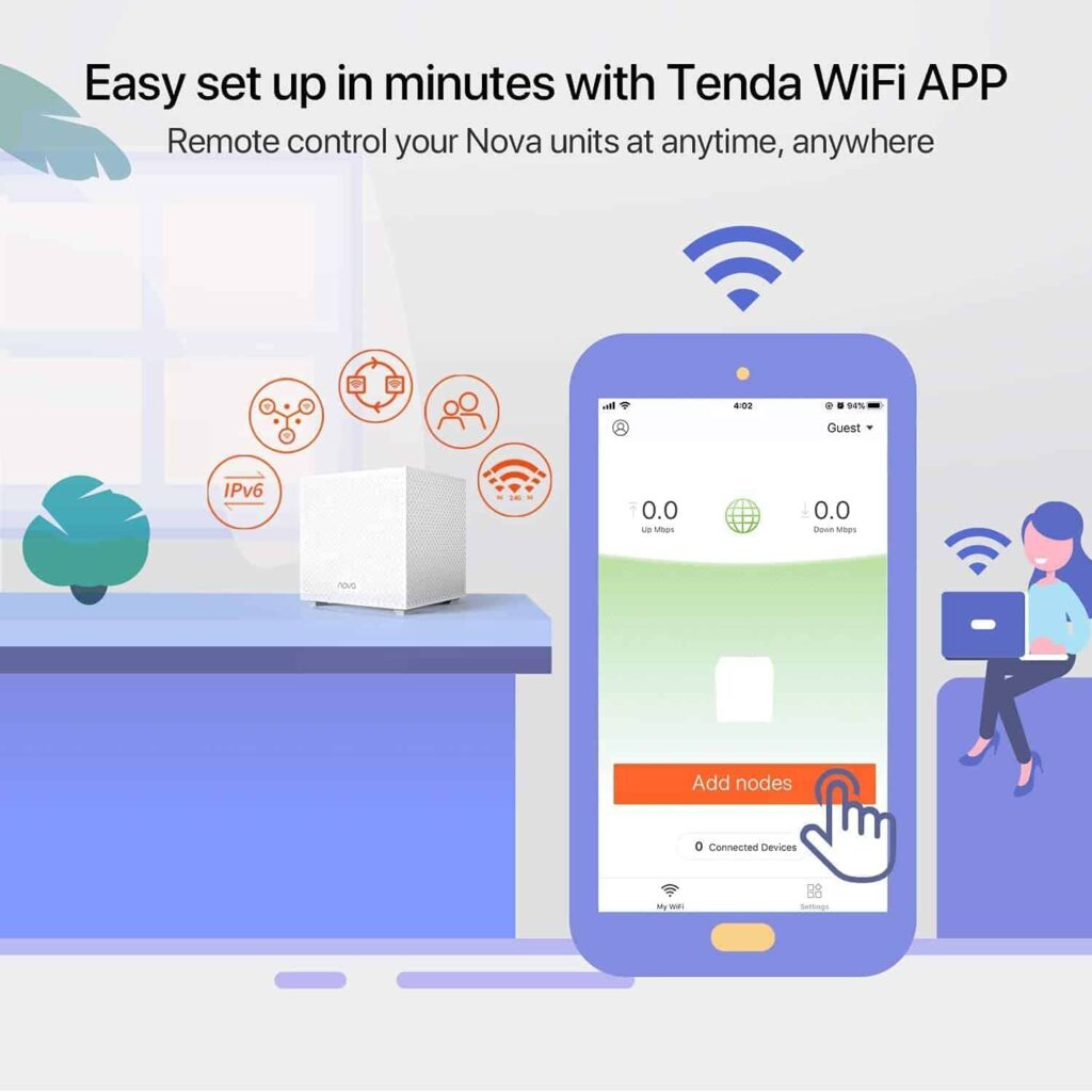 Tenda Nova MW12 Easy Set Up