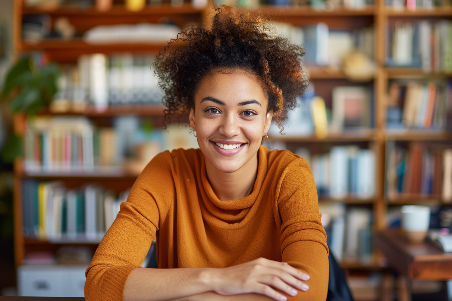 photo of a happy woman how uses the Klover app